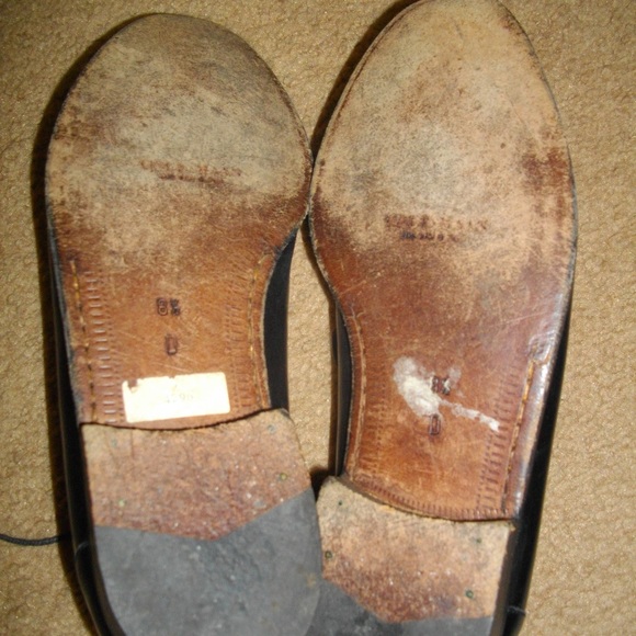 Black Cole Haan Mens Oxford Shoes 8-1/2 D -- Final Price - Picture 7 of 7